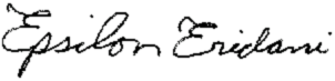 Epsilon Eridani